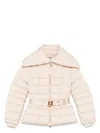 Elisabetta Franchi Padded Jacket In Lattice