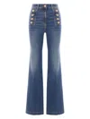 Elisabetta Franchi Jeans In 139 Blue Vintag