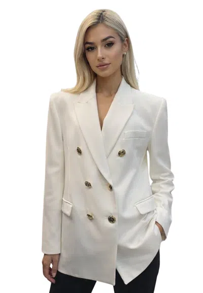 Elisabetta Franchi Women's Jacket  Doublepet In White