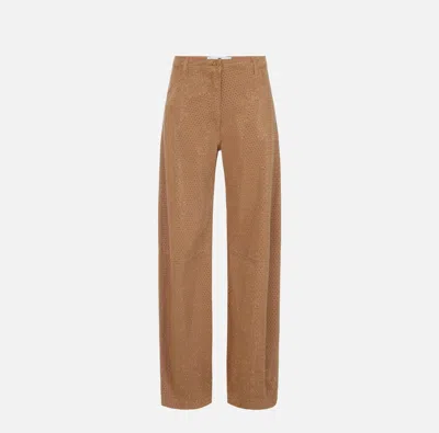 Elisabetta Franchi Women's Jeans Trousers In Brown