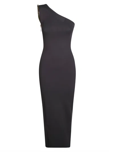 Elisabetta Franchi Women's Knit Sweater Gown In Marrone