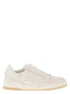 Elisabetta Franchi Ivory Leather Sneaker In White