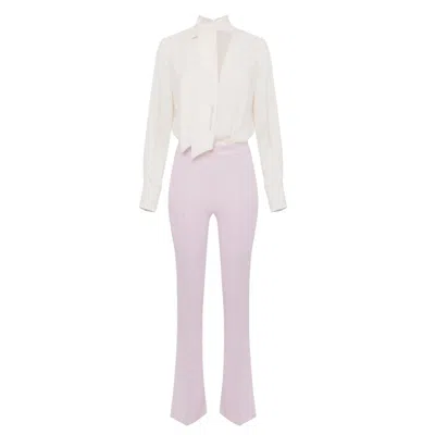 ELISABETTA FRANCHI WOMEN'S LONG SLEEVES ELISABETTA FRANCHI - WOMEN'S SUIT - WHITE