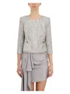 Elisabetta Franchi Jacket In Silver