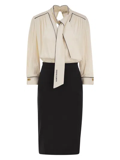 ELISABETTA FRANCHI WOMEN'S MIDI DRESS