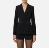Elisabetta Franchi Women's Outerwear And Jackets  Gi17256e2 110 In Black