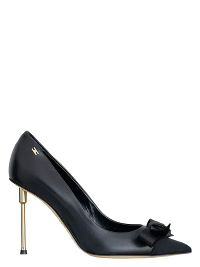 Elisabetta Franchi Women's Scarpe Decollete Con Fiocco Pumps In Black