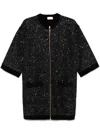 ELISABETTA FRANCHI WOMEN'S SEQUIN EMBELLISHED MINI DRESS