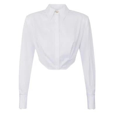 Elisabetta Franchi Women's Shirts  - Shirt - White