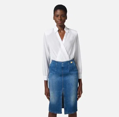 Elisabetta Franchi Women's Shirts  Cb00751e2 360 In Blue