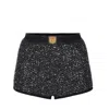 Elisabetta Franchi Sequin-embellished Mini Shorts