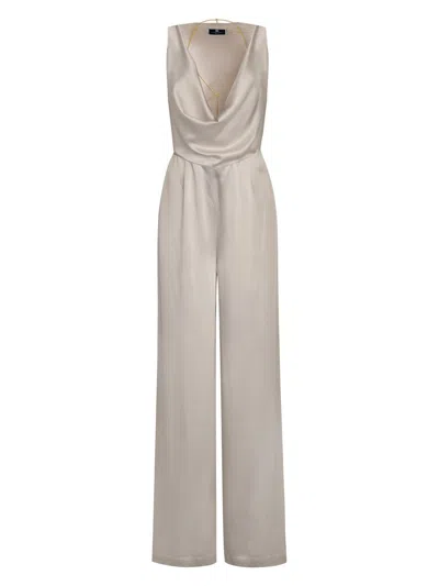 ELISABETTA FRANCHI WOMEN'S SLEEVELESS JUMPSUIT