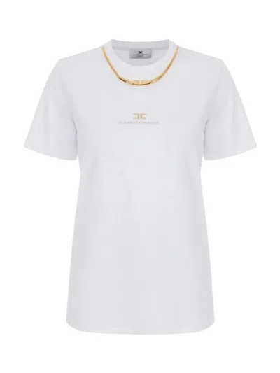 Elisabetta Franchi Women's T-shirt In Brown