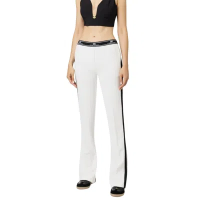ELISABETTA FRANCHI WOMEN'S TROUSERS ELISABETTA FRANCHI - PANTS - IVORY