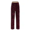 Elisabetta Franchi Woman Pants Burgundy Size 4 Polyester