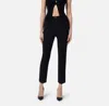Elisabetta Franchi Women's Trousers  Pa07651e2 110 In Black