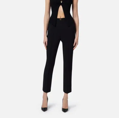Elisabetta Franchi Women's Trousers  Pa07651e2 110 In Black