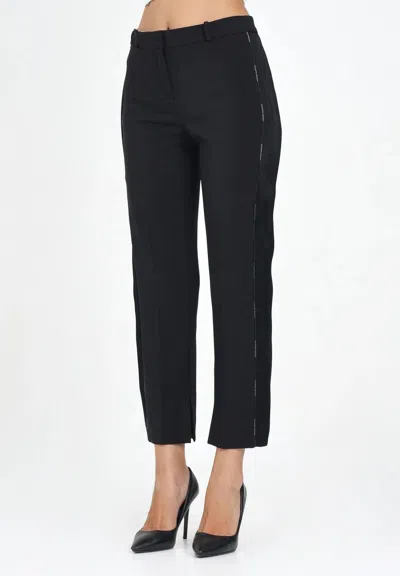Elisabetta Franchi Women's Trousers  Pa08856e2 110 In Black