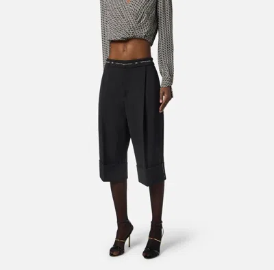 Elisabetta Franchi Women's Trousers  Pa11656e2 110 In Black