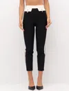 Elisabetta Franchi Women's Trousers  Pat0156e2 Ef3 In Black