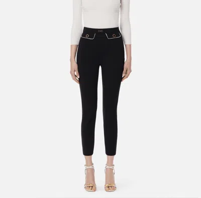 Elisabetta Franchi Women's Trousers  Pat7151e2 685 In Black