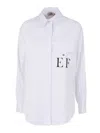 Elisabetta Franchi Womens Blouse In White