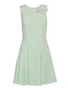 Elisabetta Franchi Playful Sleeveless Dress In Green