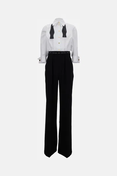ELISABETTA FRANCHI WOMENS JUMPSUIT WITH SHIRT