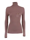 Elisabetta Franchi Womens Knitted Sweater In Pink