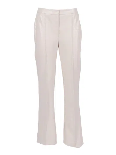 Elisabetta Franchi Womens Pants In Neutral