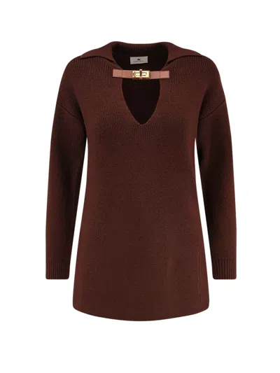 Elisabetta Franchi Wool Blend Sweater