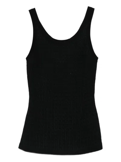 ELISABETTA FRANCHI ELISABETTA FRANCHI WOOL BLEND TANK TOP