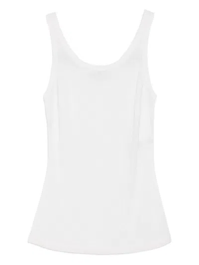 ELISABETTA FRANCHI WOOL BLEND TANK TOP