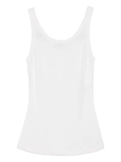 ELISABETTA FRANCHI WOOL BLEND TANK TOP