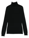 Elisabetta Franchi Wool Blend Turtle-neck Sweater In Multi