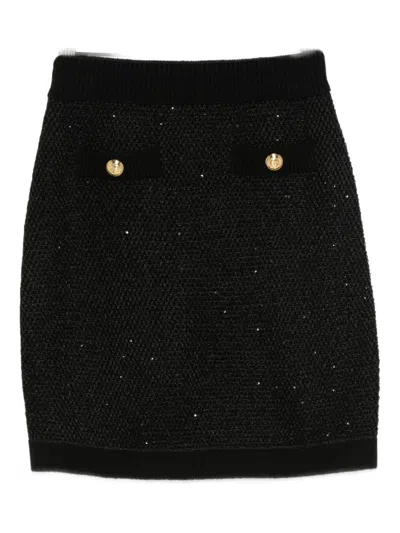 ELISABETTA FRANCHI ELISABETTA FRANCHI WOOL KNITTED SKIRT