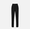Elisabetta Franchi Wool Pants In Black