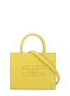 Elisabetta Franchi Yellow Bag With Logo In Yellow