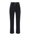 Elisabetta Franchi Zip-fastening Trousers In Black
