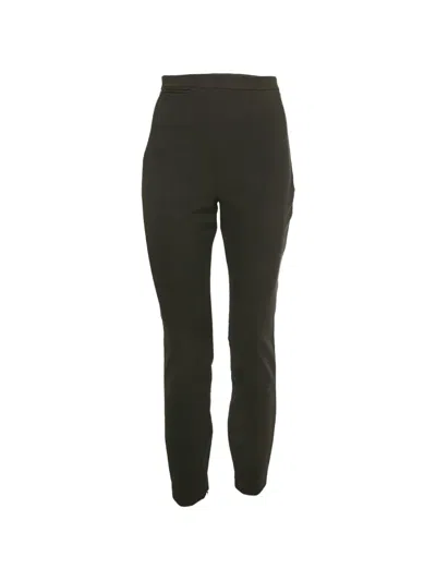 Pre-owned Elisabetta Franchi Zip-fastening Trousers In Black