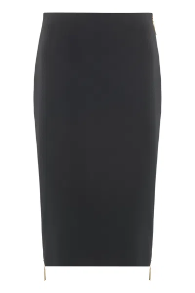 ELISABETTA FRANCHI ELISABETTA FRANCHI ZIPPED PENCIL SKIRT
