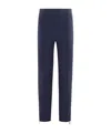 Elisabetta Franchi Zippered Casual Pants In Black