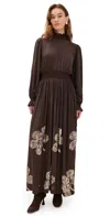 Elisamama Abike Dress Brown In Brown