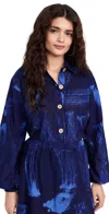 Elisamama Ayoka Shirt Blue In Blue