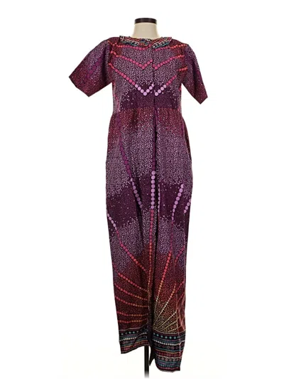 Pre-owned Elisamama Casual Dress In Purple