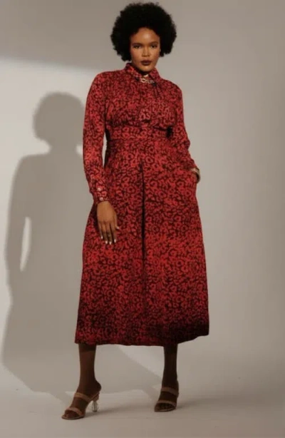 Elisamama Isla Dress In Red