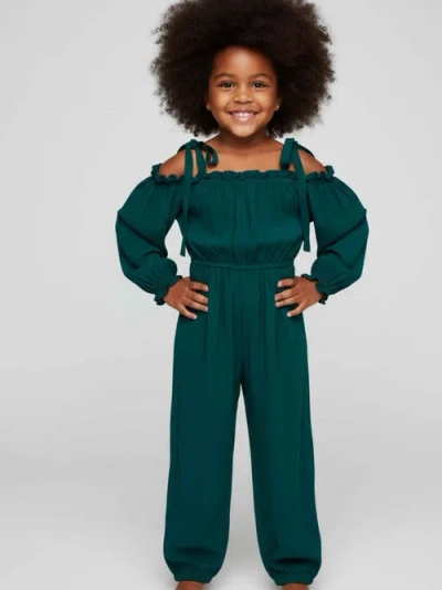 Elisamama Kids'  Tamilore Jumpsuit In Green
