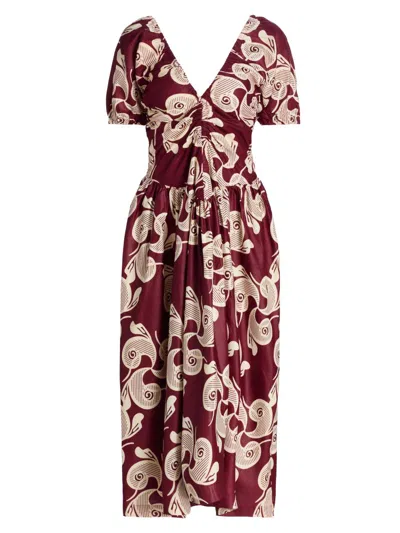 Elisamama Women's Bori Midi-dress In Multi