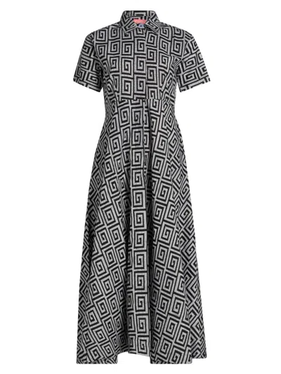 Elisamama Women's Feyi Printed Cotton Maxi Dress In Multi