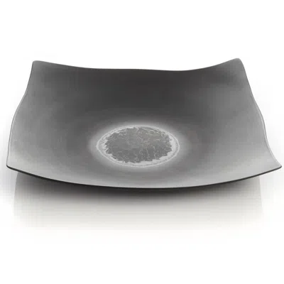 Eliská Black / Grey Anthracite Serving Platter - Extra Large In Gray